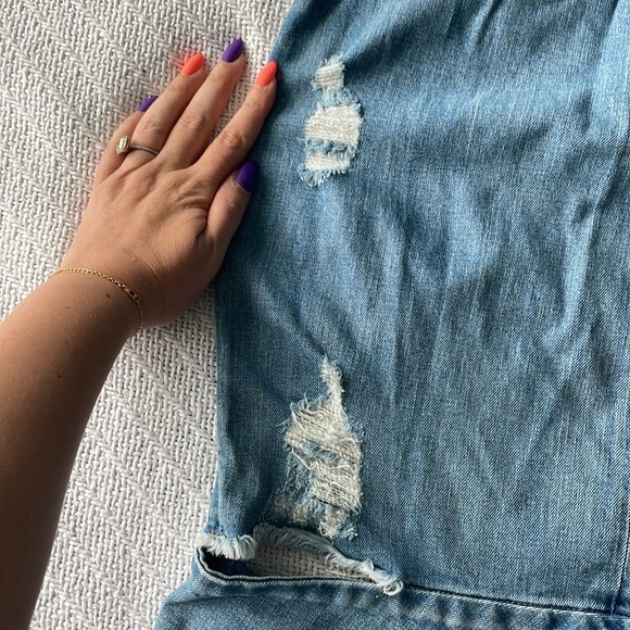 UNIQUE couture Jonathan Simkhai denim dress - Picture 4 of 7